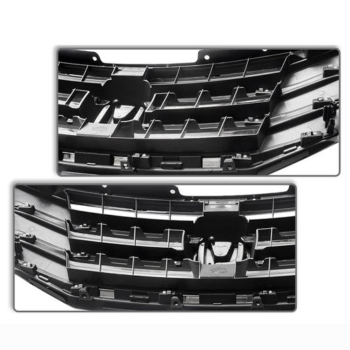 For 2010 2011 2012 Honda Crosstour EX EX-L Front Upper Chrome Bumper Mesh Grille