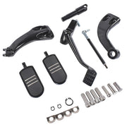 DURAFORCE Mid Control Kit FootPeg for 2004-2013 Harley Sportster Custom Low XL883 XL1200