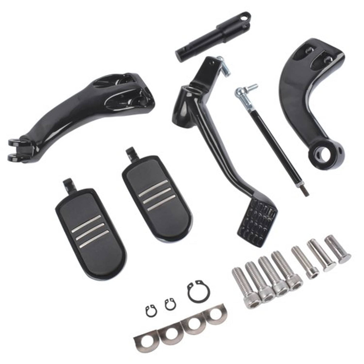 Mid Control Kit FootPeg for 2004-2013 Harley Sportster Custom Low XL88 ...