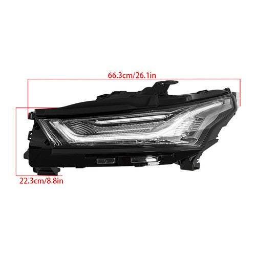 DURAFORCE Daytime Running Light For Chevrolet Traverse 22-23 Fog Light Replacement LH Side