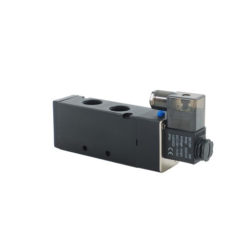 DURAFORCE 1/2" Inch Pneumatic 5 Way Directional Control Electric Solenoid Valve 12V DC