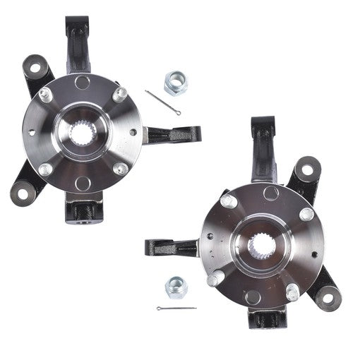 DURAFORCE Pair Steering Knuckle Left & Right for Chevy Aveo Aveo5 Pontiac G3 1.6L L4 04-11