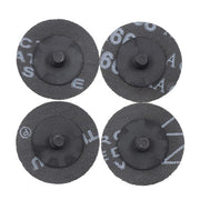 DURAFORCE 150 Pcs 2 Inch Torque Sanding Discs 60 Grit Roll Lock Die Grinder Sanding Discs