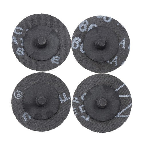 DURAFORCE 150 Pcs 2 Inch Torque Sanding Discs 60 Grit Roll Lock Die Grinder Sanding Discs