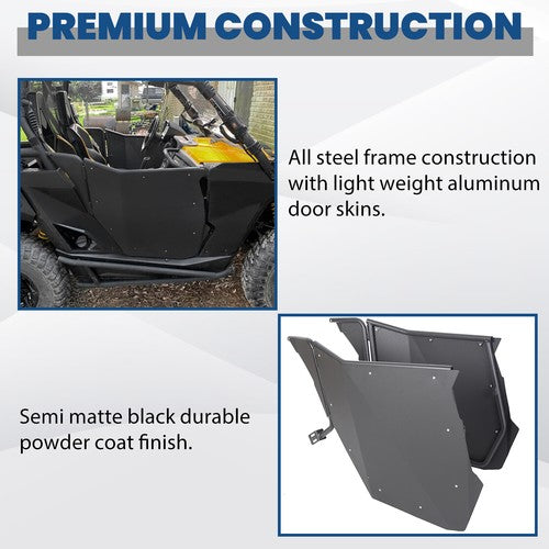 UTV Doors for Can Am Maverick 11 18 Commander 800 1000 11 16 Pair