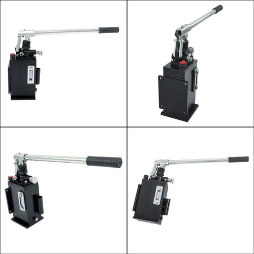 DURAFORCE 1.5 Cid 3 Qts Hydraulic Piston Hand Pump Single-Acting With Release Knob