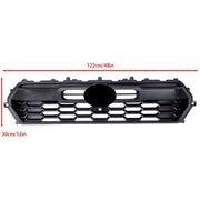 DURAFORCE Fit For Toyota Tacoma 2024-2025 Honeycomb Plastic Black Front Upper Grille Grill