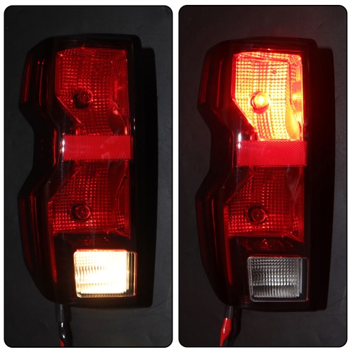 DURAFORCE Left Tail Light Assembly Halogen Black For Chevrolet Colorado 2023 2024 2025