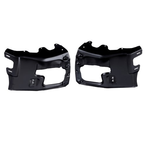 DURAFORCE Bumper Assembly Front Lower Steel Black Split Type For Nissan Titan 2004-2015