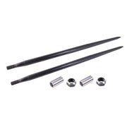 DURAFORCE For Tractor 2PCS 49" Square Hay Spike Bale Spear Wide Tine Spike Skid Conus