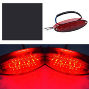 DURAFORCE 28 LED Motorcycle ATV 12V Red Dirt Bike Brake Stop Running Tail Light Universal