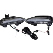 DURAFORCE DRL LED Turn Signal Lamps Fog Lights w/wiring 6pcs for 2014-2017 for Infiniti Q50