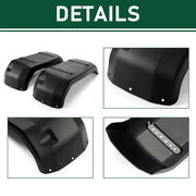 DURAFORCE New For Kawasaki 2001-2008 Mule 3000 3010 3020 Rear Fender Pair PP
