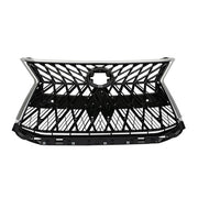 DURAFORCE Front Upper Grille Chrome Sport Style for 2016-2021 for Lexus LX570 Luxury
