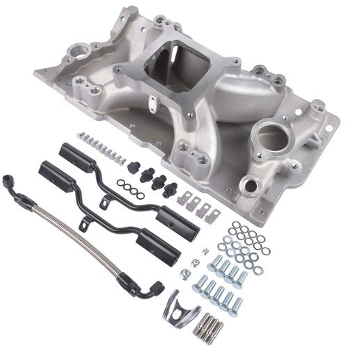 DURAFORCE 4150 EFI Single Plane Fuel Injection Intake Manifold For Chevy Small Block Gen I