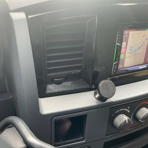 Radio Double Din Dash Install Bezel Kit for Dodge Ram 1500 2500 3500 2006 2009