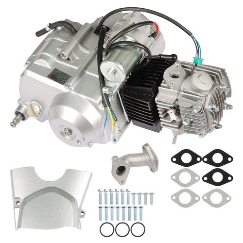 DURAFORCE 125cc 4 Stroke Engine Motor ATV 3-Speed Semi Auto w/Reverse Electric Start New