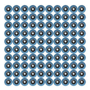 DURAFORCE 100 Pieces Premium Zirconia Flap Disc Sanding Grinding 4-1/2" X7/8" 40 Grit