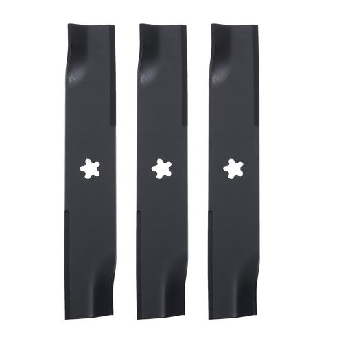 DURAFORCE For Husqvarna 539-112078 577146101 EZ4216 3 Pcs of 42" Lawn Mower Blades