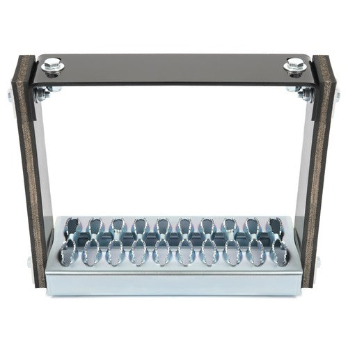 DURAFORCE Heavy Duty 13" x 11" Truck Step Flexible Side Step W/ Diamond Deck Span