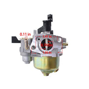 DURAFORCE Carburetor Kit GX160 GX200 For Kohler Series 3000 SH265 6.5 HP 196cc Engine