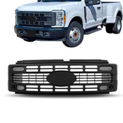 DURAFORCE For Ford F250 2023 2024 Super Duty XL/XLT Black Plastic Grille Front Upper New