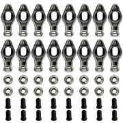 DURAFORCE 1.7 x 7/16" Stud Steel Roller Rocker Arms Set with Balls for Big Block Chevy 454