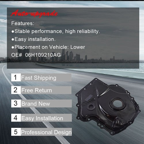 DURAFORCE Fit For 09-17 VW Beetle Passat A3 A4 A5 06H109210AG Engine Timing Cover Type