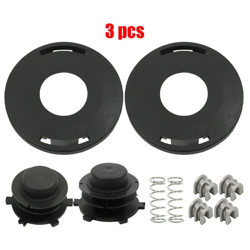 DURAFORCE Trimmer Head 6 Spool & Cap 40027138300 For FS48 FS50 FR108 FS44 FS44J FS44R US
