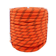 DURAFORCE 5174 Pounds Orange Black1/2 in X120' 48 Stranded Braided Rope Breaking Strength