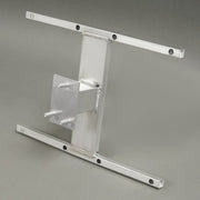 DURAFORCE 16" Stud Spacing Trailer Mount H-Mount Spare Tire Carrier 5-Lug Wheel, Aluminum