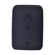 DURAFORCE Front Seat Storage Box Mat Black for 2014-2020 Silverado Sierra 22876379