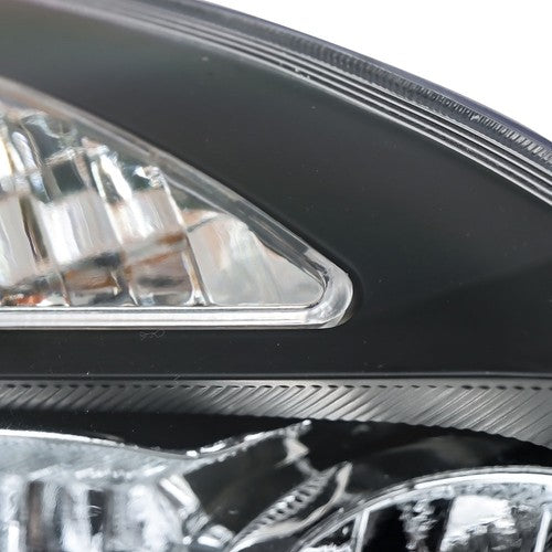 DURAFORCE Black Headlights Assembly Fit For Nissan Rogue 2008-2013 Halogen Right+Left Side
