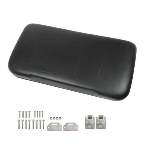 DURAFORCE Golf Cart Black Front Seat Bottom For EZGO Medalist TXT 1994-2013 Hardware Incl.