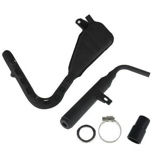 DURAFORCE Exhaust Muffler Manifold Pipe For 1981-2012 Yamaha PW50 Y-Zinger USA
