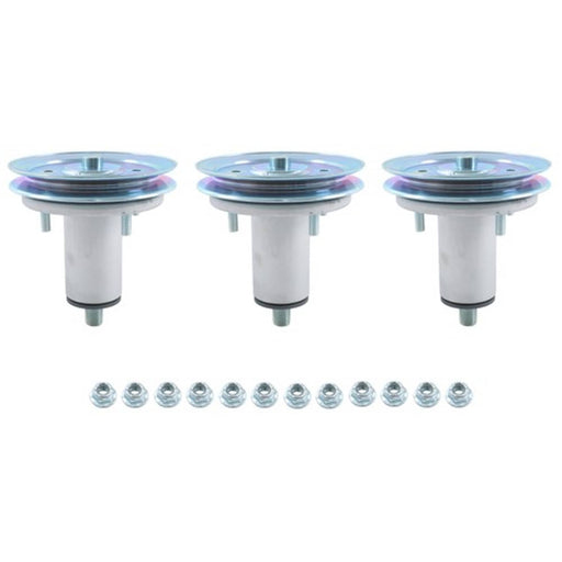 DURAFORCE 3PK For Gravely Ariens 52" Deck Spindle Assembly w/Pulley 51537200 51528000