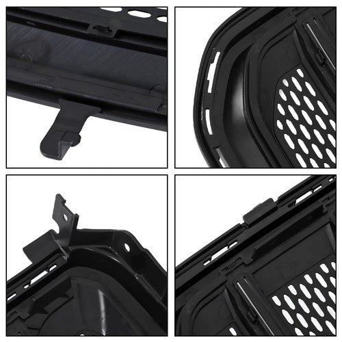 DURAFORCE New Fit For GMC Acadia Denali 2013-2016 Bright 84055811 Black Center Mesh Grille