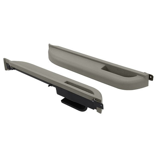 DURAFORCE 2x Front Gray Left & Right Door Armrest fits 88-94 Chevy GMC C/K 1500 2500 3500