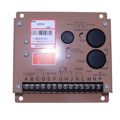 DURAFORCE Alternator Generator Governor Actuator ADC120-12V+MSP6729 Speed Control+ESD5500E