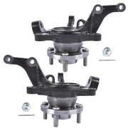 DURAFORCE Pair Steering Knuckle Left & Right for Chevy Aveo Aveo5 Pontiac G3 1.6L L4 04-11