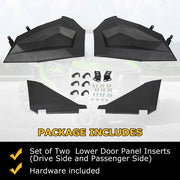DURAFORCE Lower Half Door Panel Inserts For Polaris RZR 900 1000 XP S Turbo 14-23 #2879509