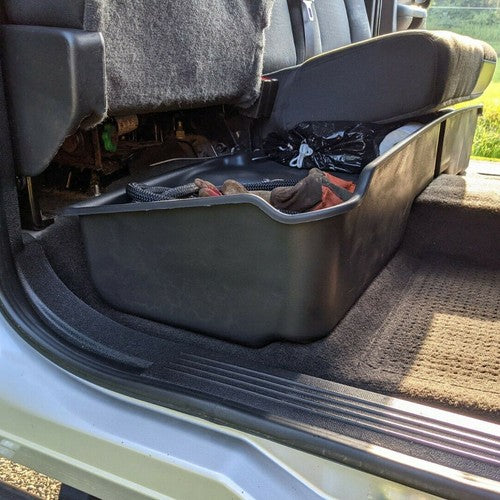 For 2007-2013 Chevy GMC Silverado Sierra Extended Cab Underseat Storage Box