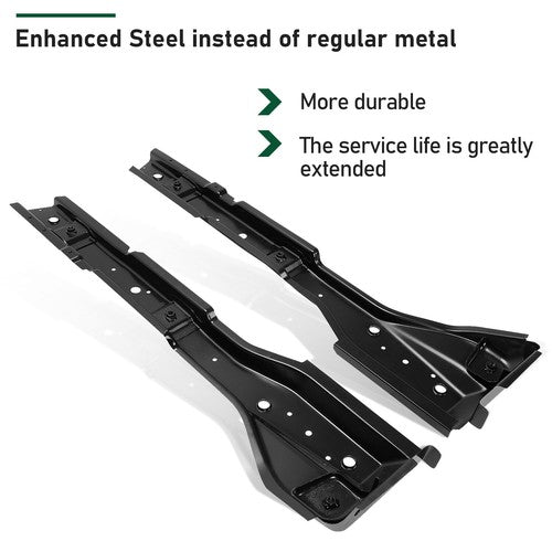 DURAFORCE For 97-06 Jeep Wrangler TJ Full Body Mounts Torque Boxes Box Floor Supports Pair