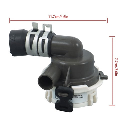 DURAFORCE Fits For LG ABQ73503004 ABQ73503002 LDF7551BB LDF7561ST Dishwasher Drain Pump