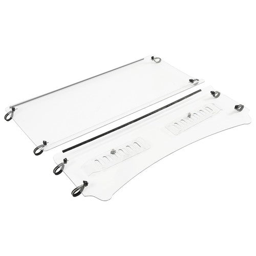 2 Piece Clear Front Vented Windshield for Kubota RTV1140 CPX 2009-2016