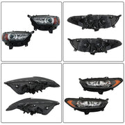 DURAFORCE Left&Right Side Headlamps Headlight For Ford Fusion 2013-2016 DS7Z13008A