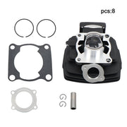 DURAFORCE Fit For YAMAHA DT125 DT 125 1974-1981 56mm QMP-J00436 Piston Cylinder Gasket Kit