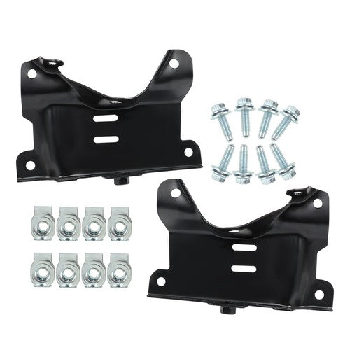 DURAFORCE Front Bumper Outer Bracket Suitable For Chevy Silverado 2500HD 3500HD 07-10 2PCS