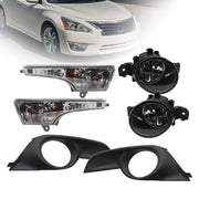 DURAFORCE Fog Lights & Corner Turn Signal Lamps w/o Wiring for 2013-2015 for Nissan Altima