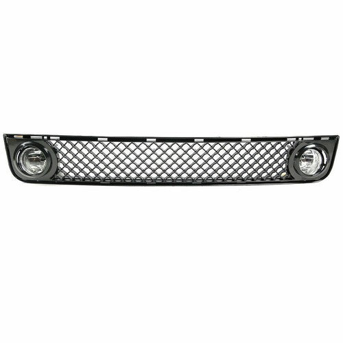 DURAFORCE Lower Bumper Grille Grill +Pair Halogen Fog Lights Lamps For 2008-2010 Scion xB